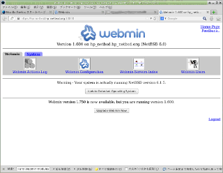 Webmin top monitor