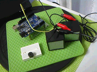 Arduino単体とパッシブブザーや100均スピーカーでArduino Playgroundの『PCMAudio』
