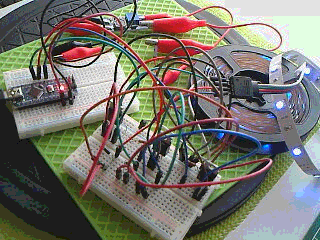 ArduinoでRGB LEDストリップライトを自動制御する回路