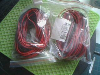 AWG24ダブルコード 10m Aliexpress/Aideepen ELEC and Lifes Store 2021/08/02到着分