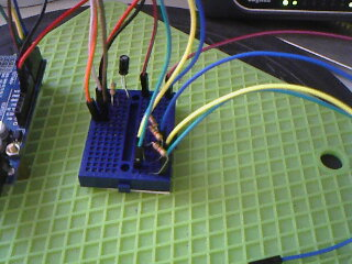 UnoバージョンのKyutech Arduino Scopeのブレッドボード回路2