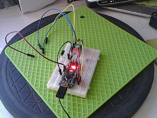 NanoバージョンのKyutech Arduino Scopeのブレッドボード回路