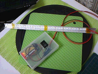 ロッカスイッチ付き電池式LEDテープライト