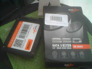 WALROM SSD 120GB SATA3 6Gb/s 3D NAND 2.5インチ AliExpress/WALRAM Factory Store 2022/07/11到着分