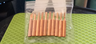 半田ごて先900M 各種 銅製 銅色 10本セット AliExpress/HANZHIZAO Store 2026/04/26到着分